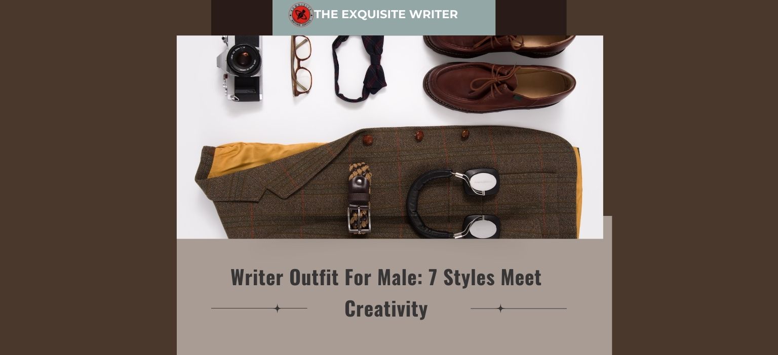writer outfit for male image
