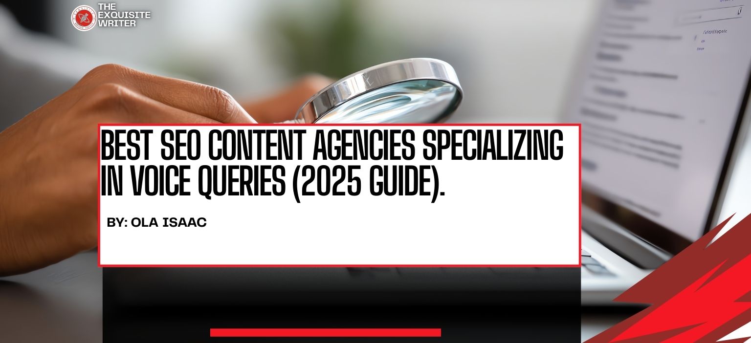 scanning the best SEO content agencies