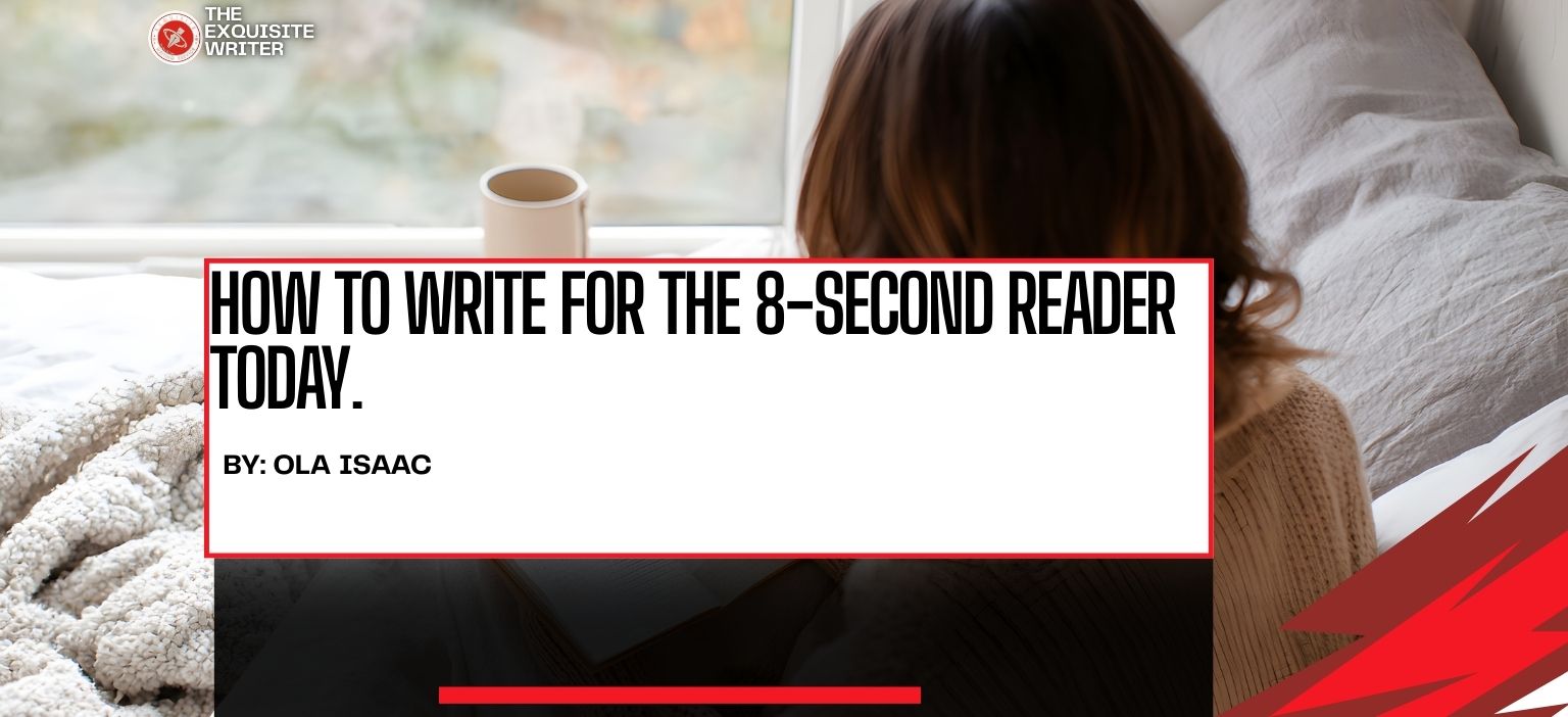 How to write for the 8-second reader