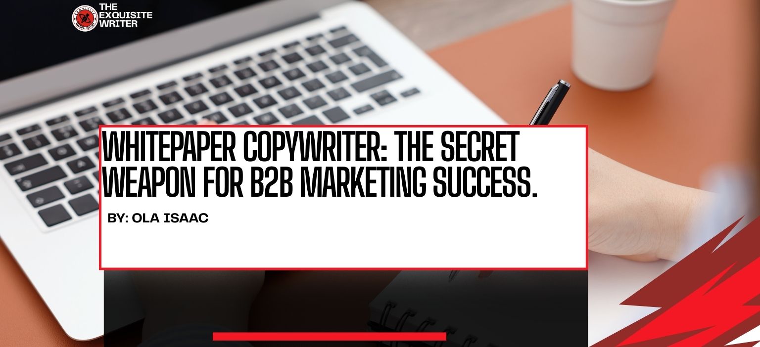 image of whitepaper copywriter