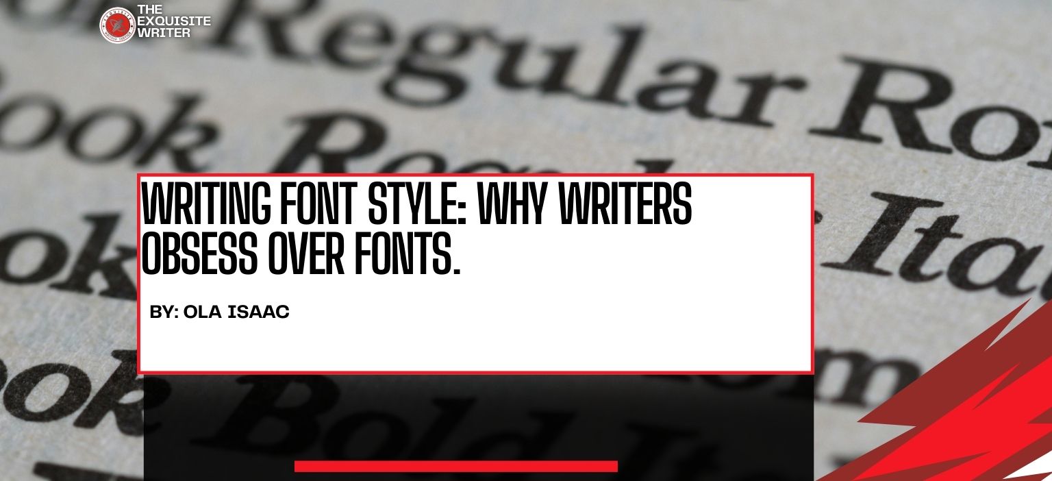 writing font style on a page
