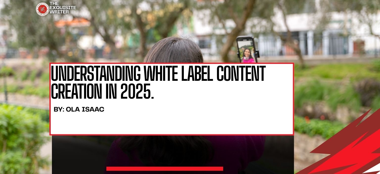 Image of white label content creation