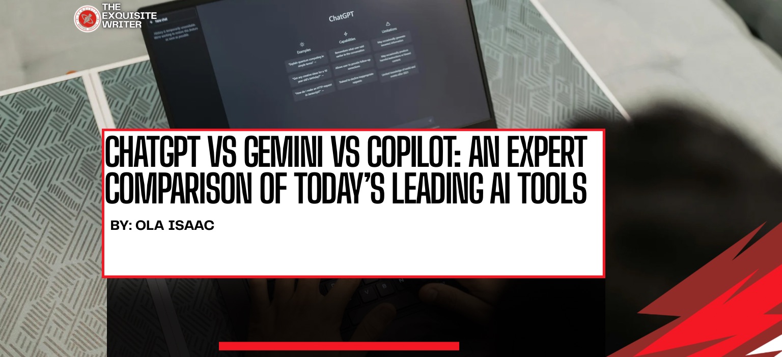 ChatGPT vs Gemini vs Copilot